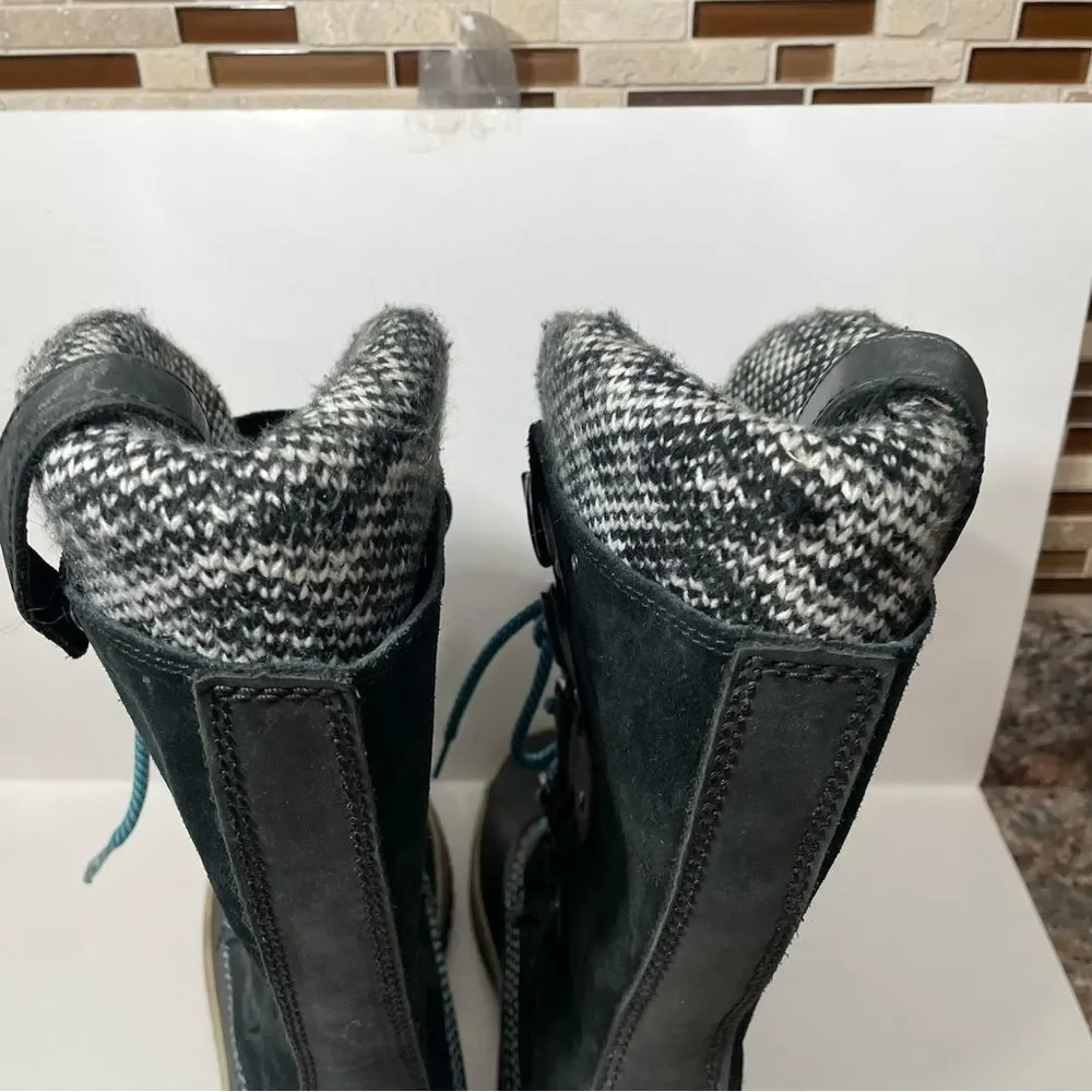 Sorel Joan of Arctic Black Waterproof Tall Winter Boots